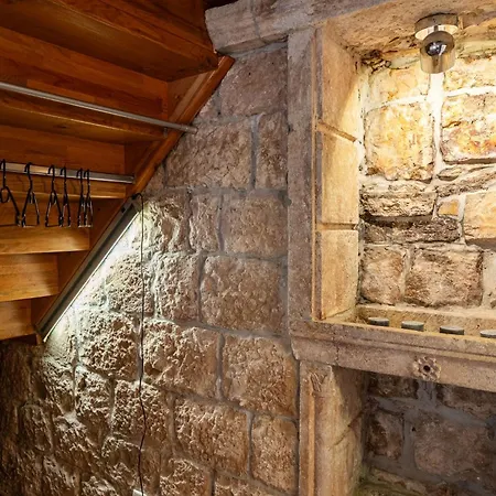 Daire St Roko - Cozy Stone Studio In Old Town Korcula